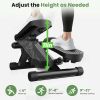 Mini Stepper with Resistance Bands – Portable Full-Body Cardio & Strength Workout Machine