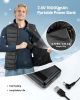 🔥 VEVOR Heated Vest for Men with 16000mAh Battery – 8 Heating Zones, 3 Heat Levels